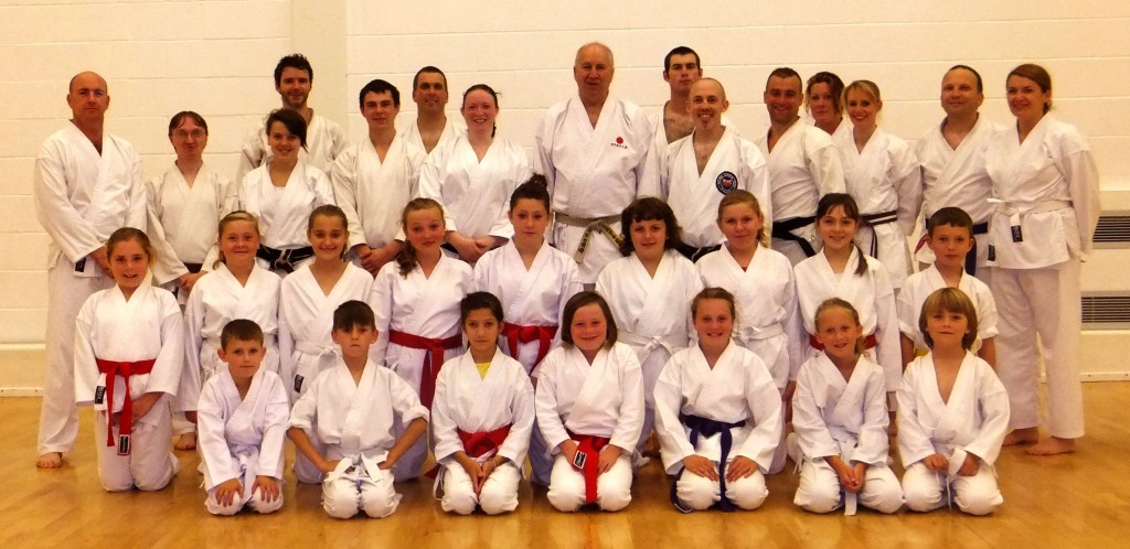 Kyu Grading with Sensei Poynton September 2012